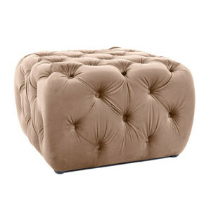 Casarredo Taburet SERENA VELVET – béžová