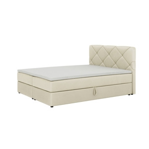 Expedo Čalouněná postel boxspring SCARLETT + topper